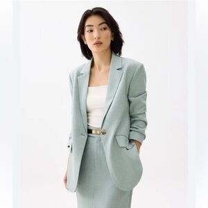 RACHEL – Rachel Roy Turquoise Blazer - 8
